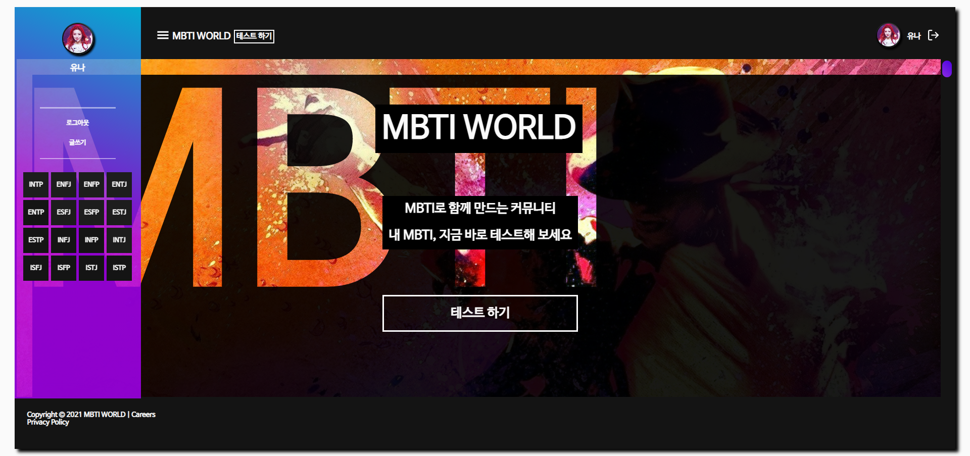 MBTI WORLD